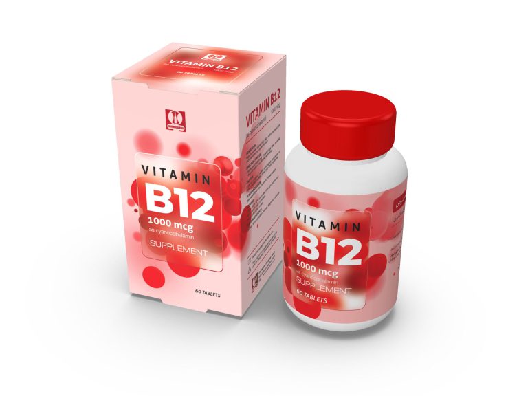 Vitaminb12 supplement 1 - packsho graphics