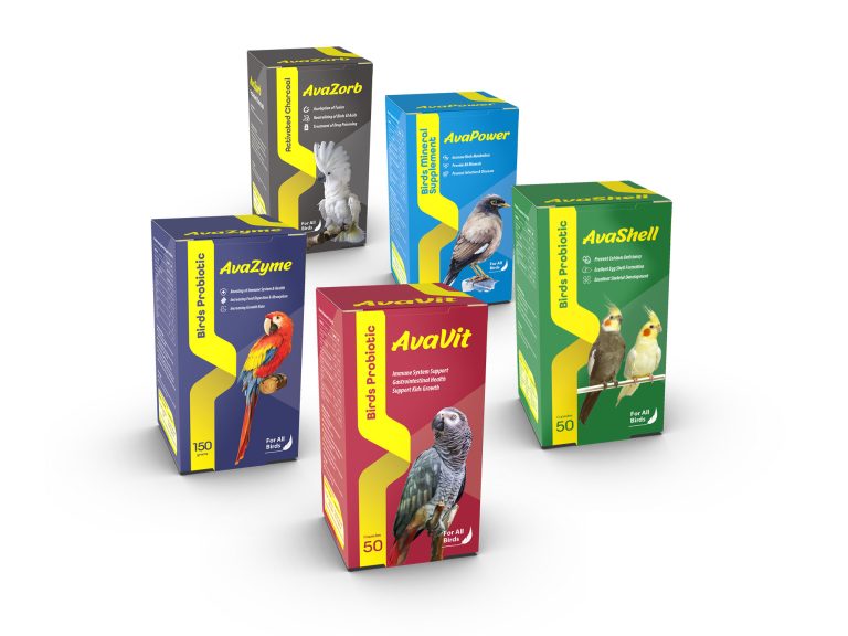 Bird probiotic packaging