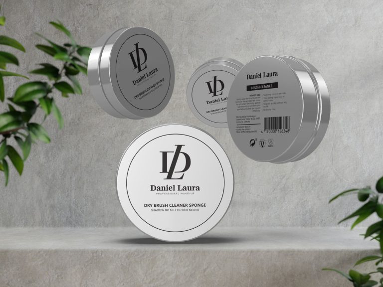 Brush Remover Packaging Design Floating Metal Box