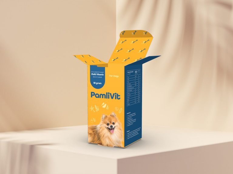 multivitamin box packaging