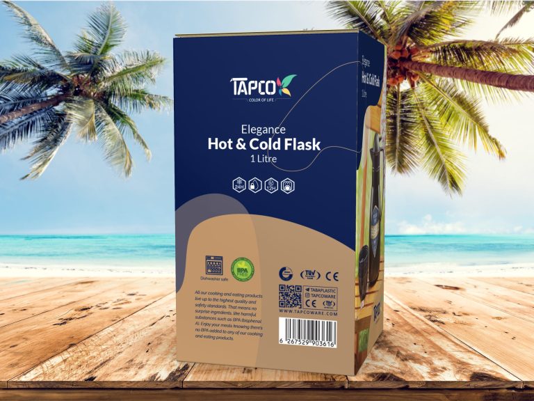 Custom box design for Tapco's Elegance Vacuum Flask