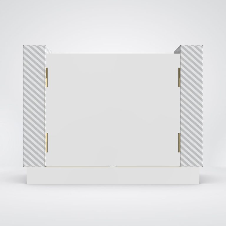 Insert design for monitor packaging
