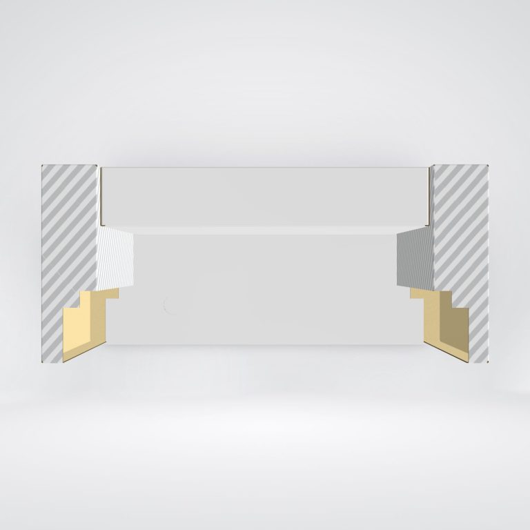 Insert design for monitor packaging