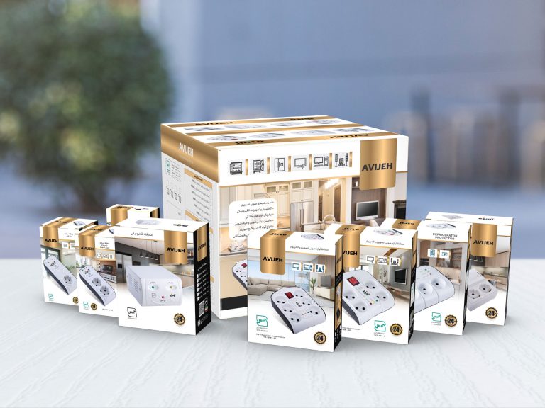 Works 1 Avijeh electronics: power protector packaging design excellence - packsho graphics