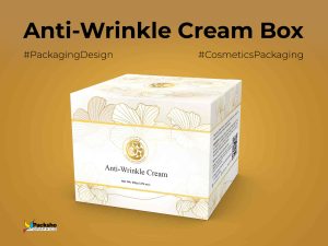 Kajaran's Anti-Wrinkle Cream Packaging Design: Elevating Cosmetic Luxury - Packsho Graphics