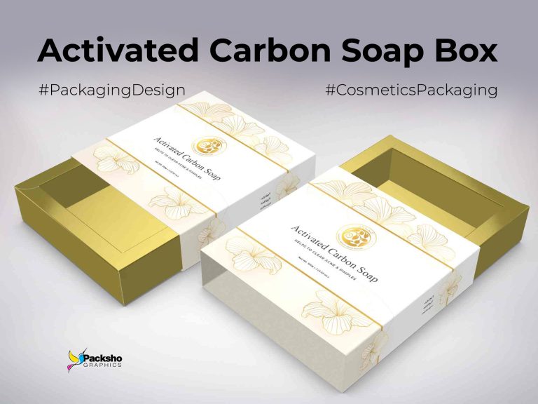Kajaran Activated Carbon Soap: Premium Packaging Design - Packsho Graphics