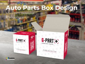 Packaging Design for Automotive Spare Parts – G-Part Genuine Parts - Packsho Graphics