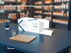 Fusion Medical Bone Wax Identity - Packsho Graphics